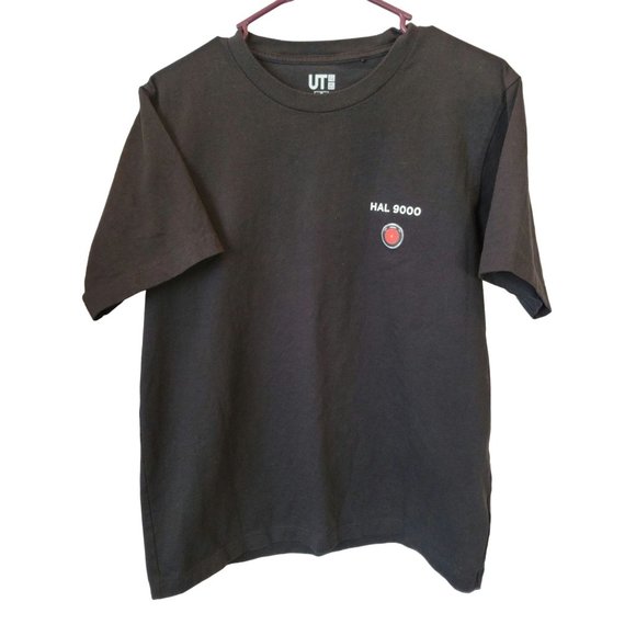 UNIQLO UT 2001: A Space Odyssey Black T-Shirt 2 Sided Mens Medium Black - Picture 6 of 6